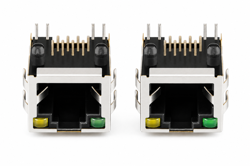 2 Pcs Ethernet Connector-PCB-019